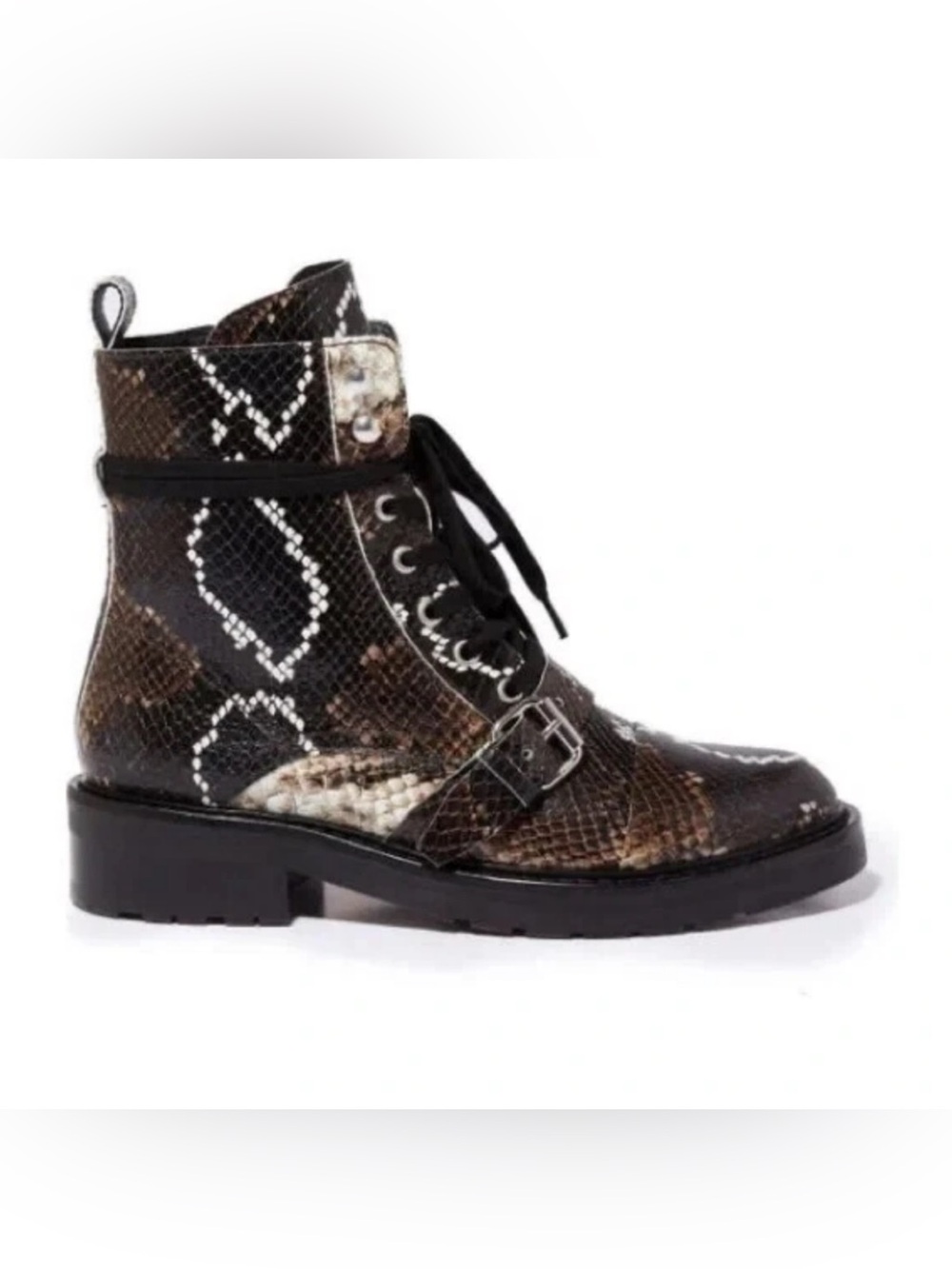 All Saints Donita Leather Snake Boots
Size 8